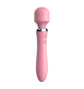 LILO - Cupid Gen 1 Dual-Headed AV Vibrator Wand (Chargeable - Pink)